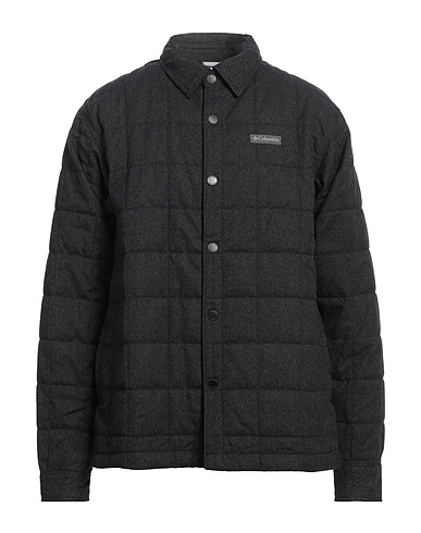 COLUMBIA Shell jacket Charcoal 100% Cotton