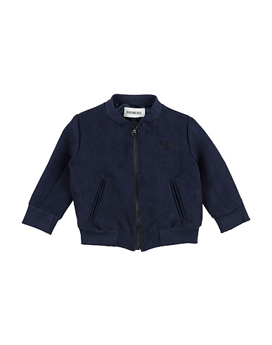 BIKKEMBERGS Jacke Marineblau 90% Polyester, 10% Elastische Fasern