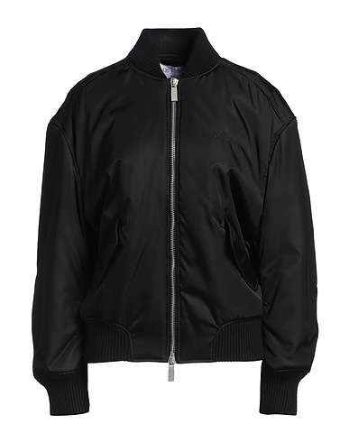 OFF-WHITE™ Bomber Black 96% Polyamide, 4% Polyurethane, Wool, Acrylic, Elastane