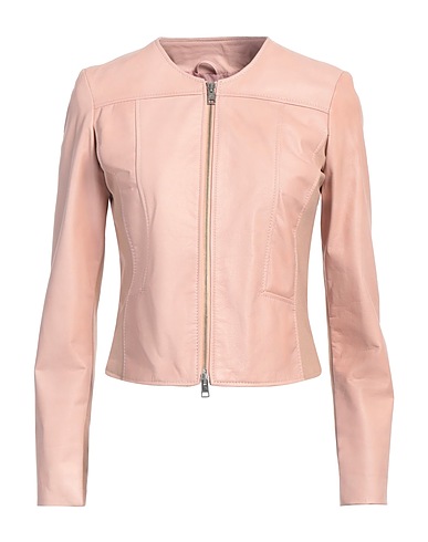 STREET LEATHERS Giubbotto Rosa 100% Pelle