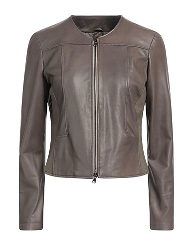 STREET LEATHERS Jacket Khaki 100% Leather