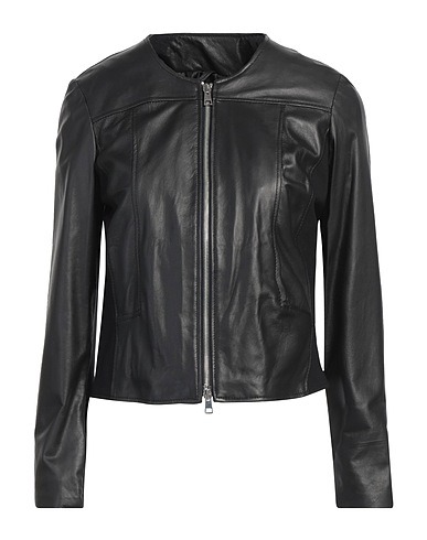 STREET LEATHERS Giubbotto Nero 100% Pelle