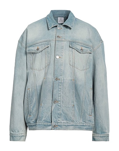 VETEMENTS Denim jacket Blue 100% Cotton
