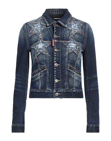 DSQUARED2 デニムブルゾン ブルー コットン 99% / ポリウレタン 1% / ポリエステル