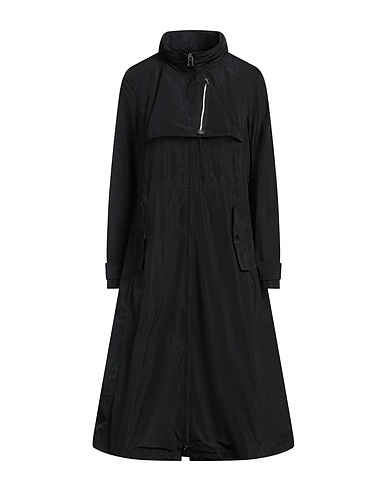 DIEGO M Full-length jacket Black 100% Polyester, Polyurethane