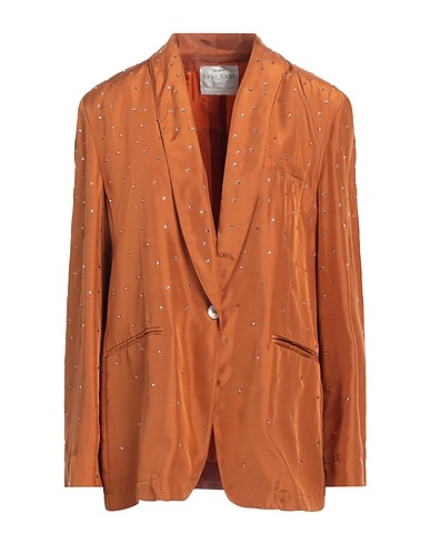 FORTE_FORTE Blazer Rust 100% Silk