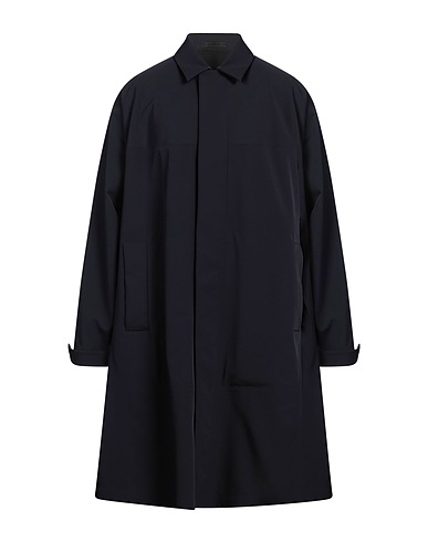 GIORGIO ARMANI Full-length jacket Midnight blue 86% Polyamide, 14% Elastane