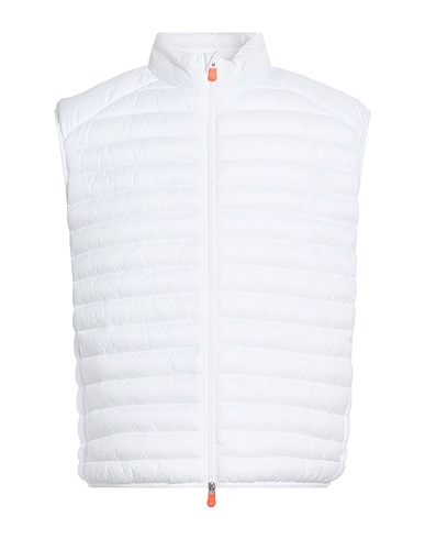 SAVE THE DUCK Vest BIANCO 100% Nylon