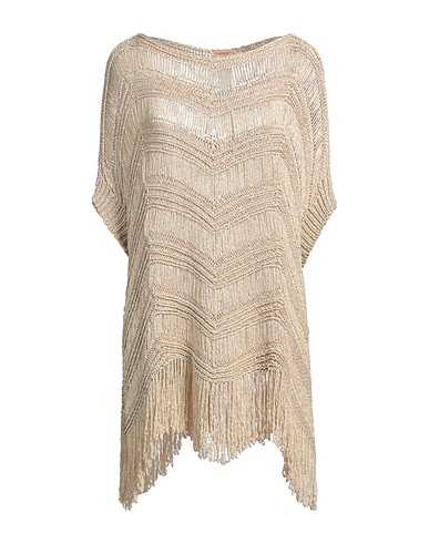 TWINSET Cappa Beige 79% Viscosa, 21% Poliestere metallizzato