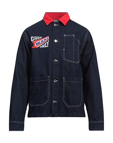 WE ARE NOT FRIENDS Camicia di jeans Blu 100% Cotone