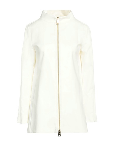 HERNO Jacket Off white 100% Cotton, Viscose