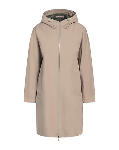 HERNO Full-length jacket Light brown 100% Polyester, PTFE - Polytetrafluoroethylene