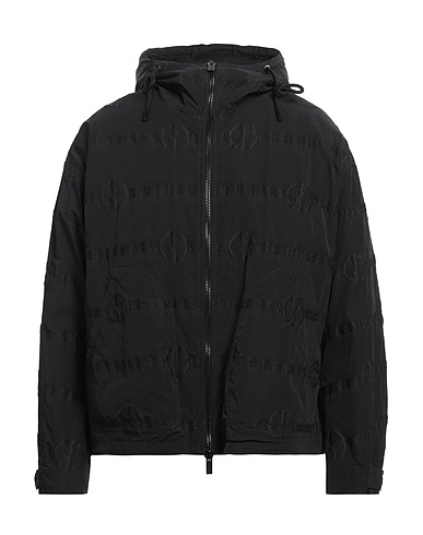 GIORGIO ARMANI Jacket Black 83% Polyamide, 17% Polyester