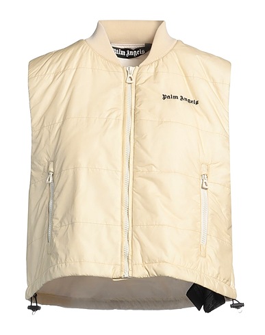 PALM ANGELS Vest Beige 100% Polyamide
