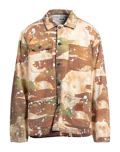 MSGM Jacket Camel 100% Cotton