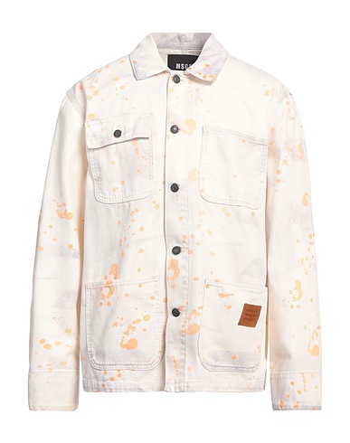 MSGM ブルゾン オフホワイト コットン 100%