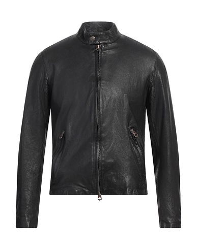 STEWART Jacket Black Leather