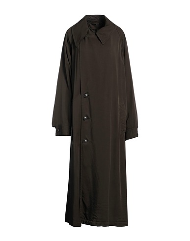Y'S YOHJI YAMAMOTO Double breasted pea coat Dark green 100% Cellulose