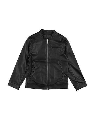 BIKKEMBERGS Giubbotto Nero 60% Poliuretano, 40% Poliestere