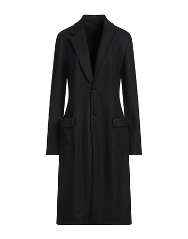 YOHJI YAMAMOTO Coat Black 100% Wool