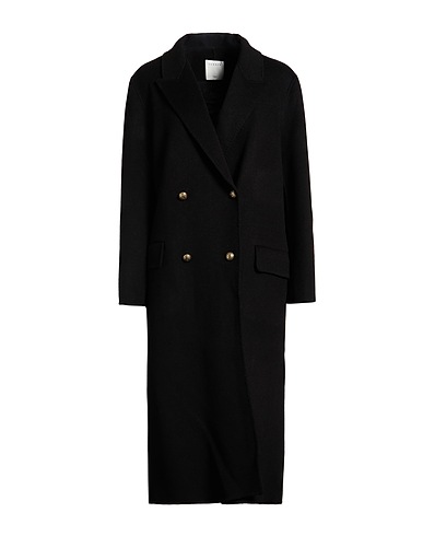 SANDRO 코트 블랙 100% 울