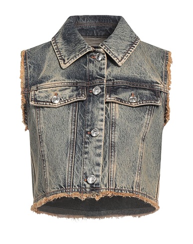 SPORTMAX Denim jacket Blue 100% Cotton