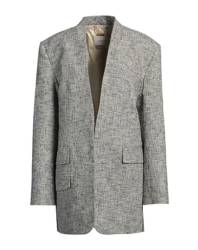 ZIMMERMANN Blazer Black 70% Linen, 17% Polyamide, 13% Cotton