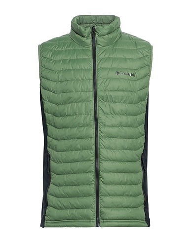 COLUMBIA Gilet VERDE 100% Nylon, Polyester, Elastane