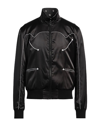BALMAIN Jacket Black 97% Polyester, 3% Elastane, Rayon, Cotton