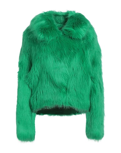 PATRIZIA PEPE Kunstpelz Säuregrün 66% Acryl, 20% Polyester, 14% Modacryl, Viskose, Polyurethan