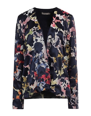 ALICE ARCHER Jacket Midnight blue 100% Silk