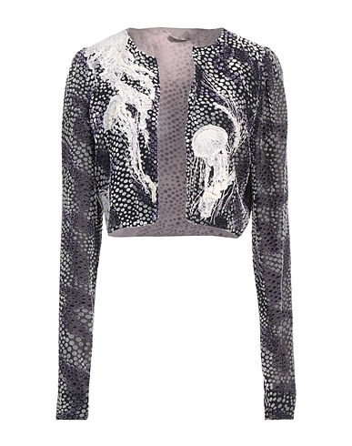 ALICE ARCHER Jacket Purple 100% Silk