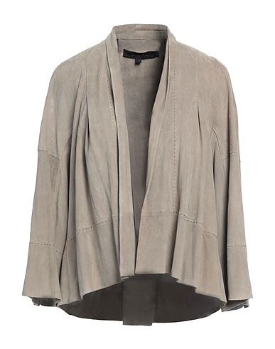 URBAN ZEN Jacket Grey Lambskin