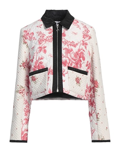 MARINE SERRE Jacket BIANCO 100% Cotton, Polyester