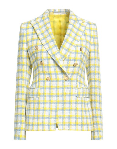 TAGLIATORE 02-05 Blazer Yellow 87% Polyester, 13% Linen