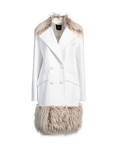 ACTITUDE by TWINSET Coat White 100% Polyester