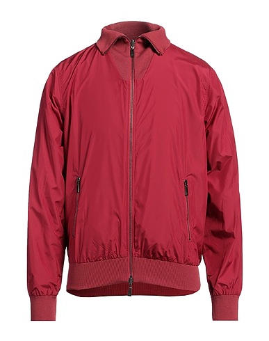CANALI Jacket Garnet 100% Merino Wool