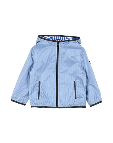 FAY Jacket Sky blue 100% Polyamide, Cotton