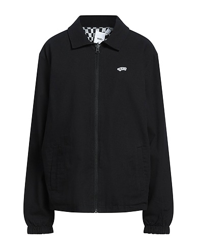 VANS Jacket NERO 100% Cotton, Polyester