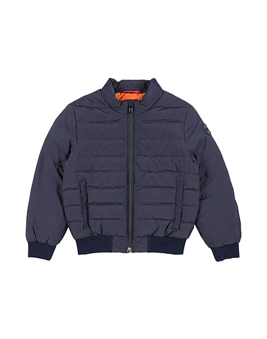 FAY Shell jacket Midnight blue 58% Polyamide, 42% Polyester, PVC - Polyvinyl chloride, Cotton