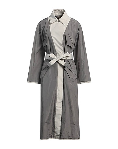 GIORGIO ARMANI Double breasted pea coat Grey 100% Polyester