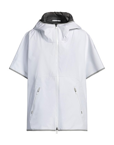 HERNO Cloak Light grey 100% Polyester, PTFE - Polytetrafluoroethylene, Polyamide, Elastane