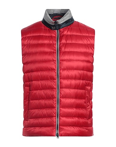 HERNO Gilet Red 100% Polyamide