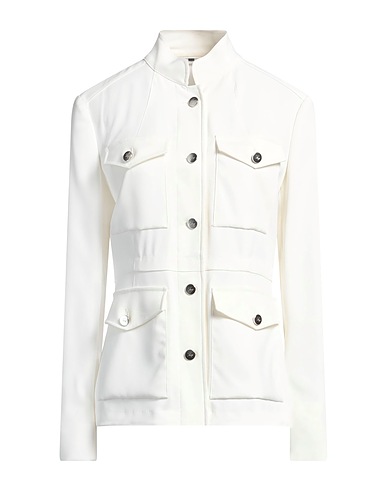 FAY Jacke Elfenbein 80% Acetat, 17% Viskose, 3% Elastan