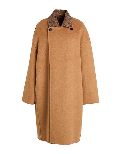 MAX MARA Coat 77% Camel wool, 19% Virgin Wool, 4% Polyamide