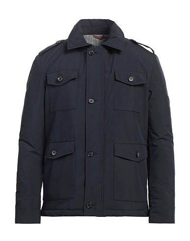 LUIGI BORRELLI NAPOLI Jacket Midnight blue 100% Polyester