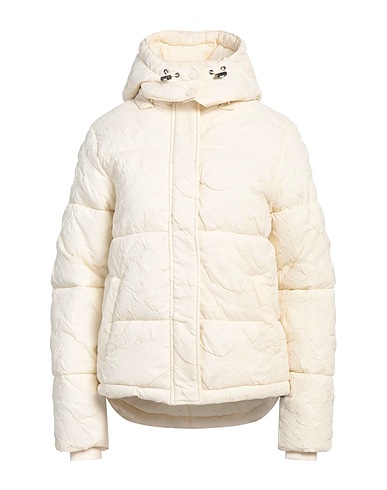 DESIGUAL Shell jacket Cream 59% Polyester, 41% Polyamide