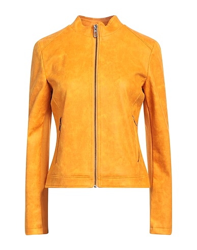 DESIGUAL Biker jacket Mandarin 91% Polyester, 9% Elastane