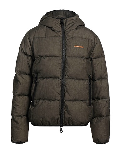DSQUARED2 Shell jacket Military green 100% Polyamide