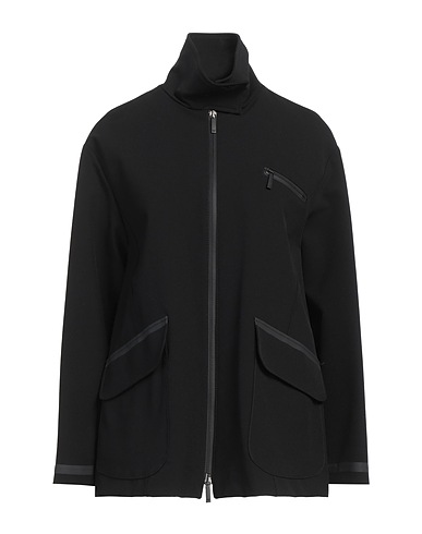 EMPORIO ARMANI Jacket Black 91% Polyamide, 9% Elastane